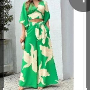 2 piece jump suit